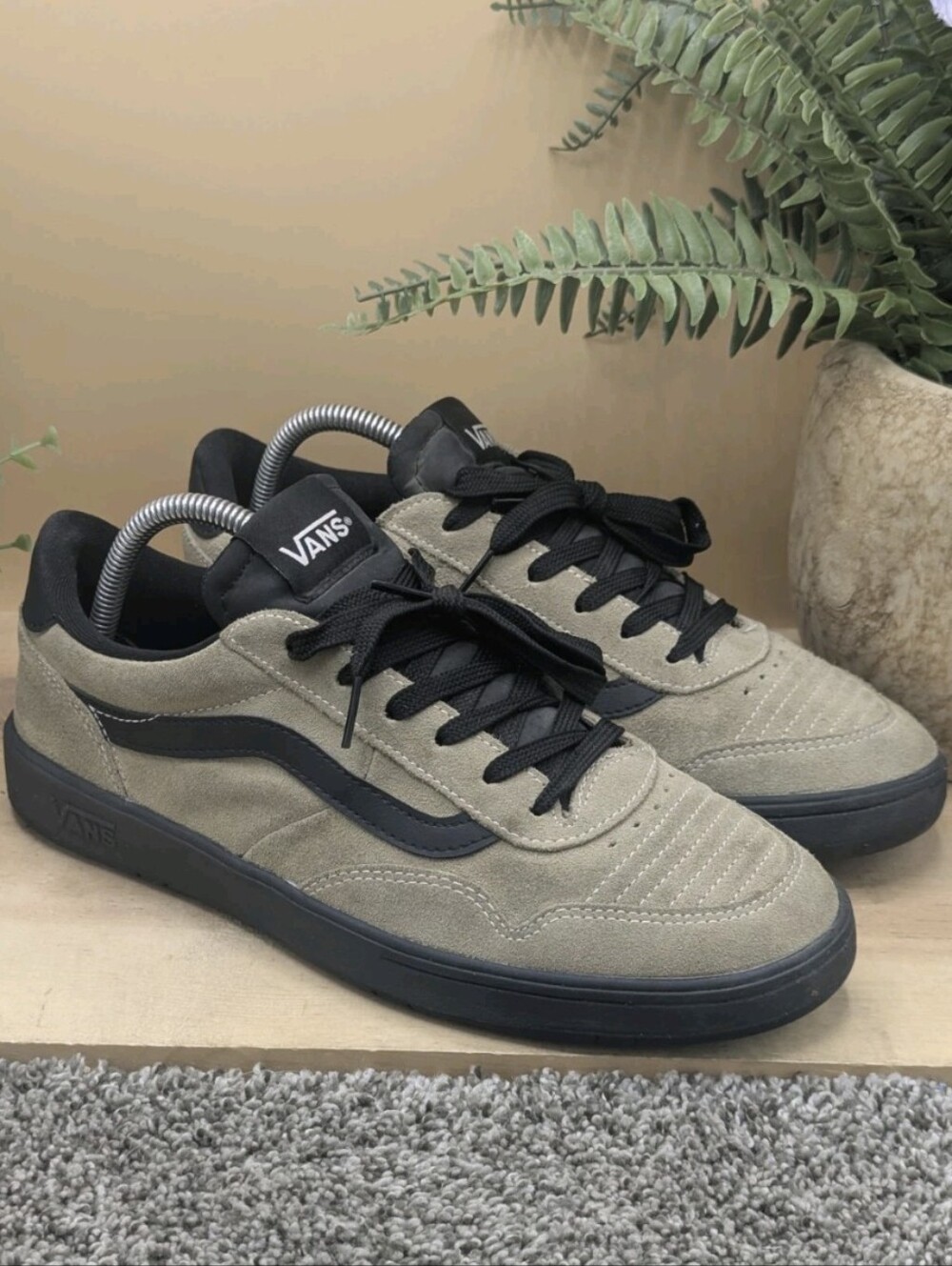 Vans Cruz Too Comfycush Brown Suede Mens 8.5 Women's 10 Casual Comfort Shoes
